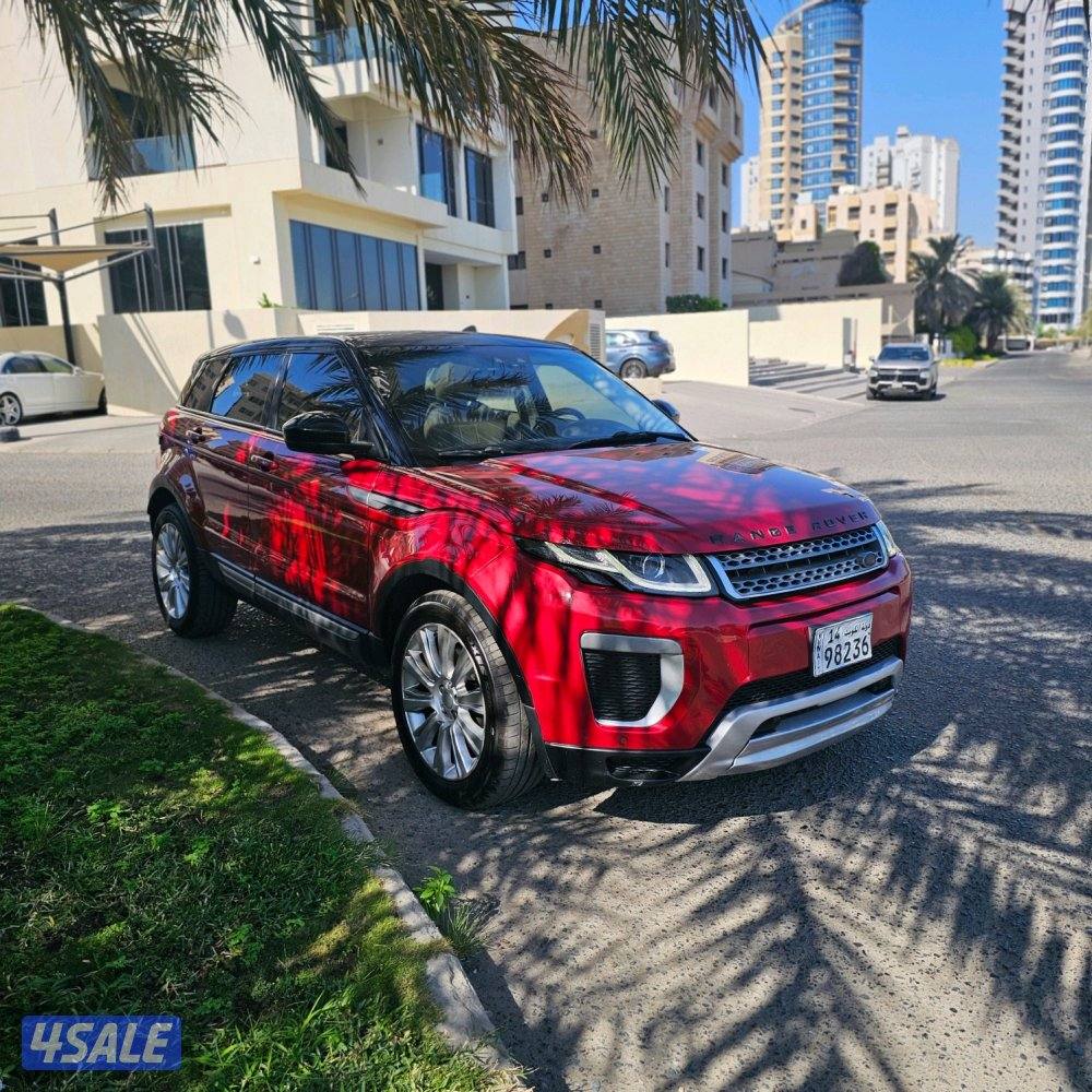 Rang Rover Evoque 2016 صبغ الوكالة2