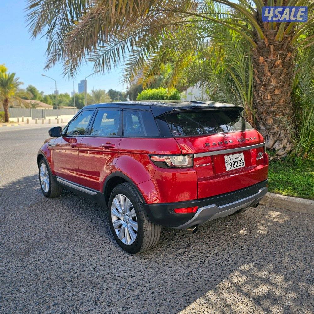 Rang Rover Evoque 2016 صبغ الوكالة4