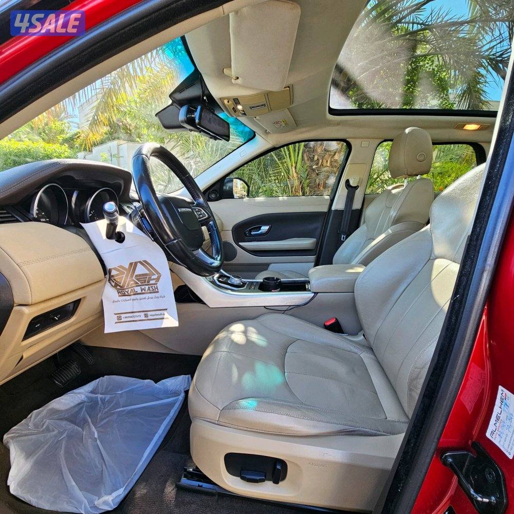 Rang Rover Evoque 2016 صبغ الوكالة5