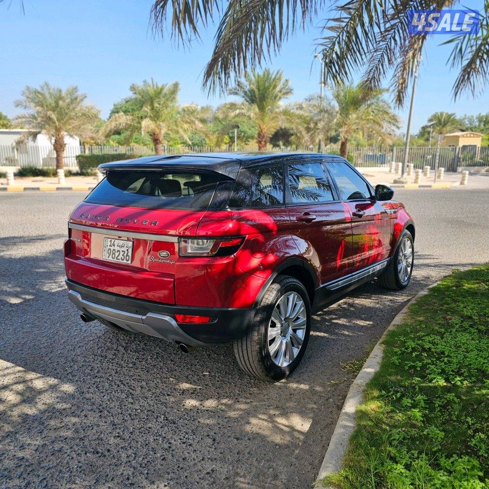Rang Rover Evoque 2016 صبغ الوكالة6