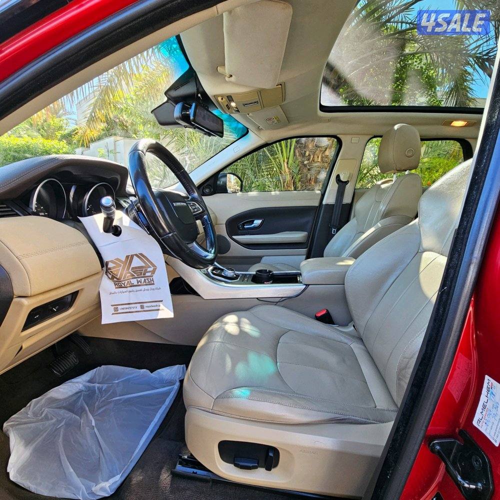 Rang Rover Evoque 2016 صبغ الوكالة7