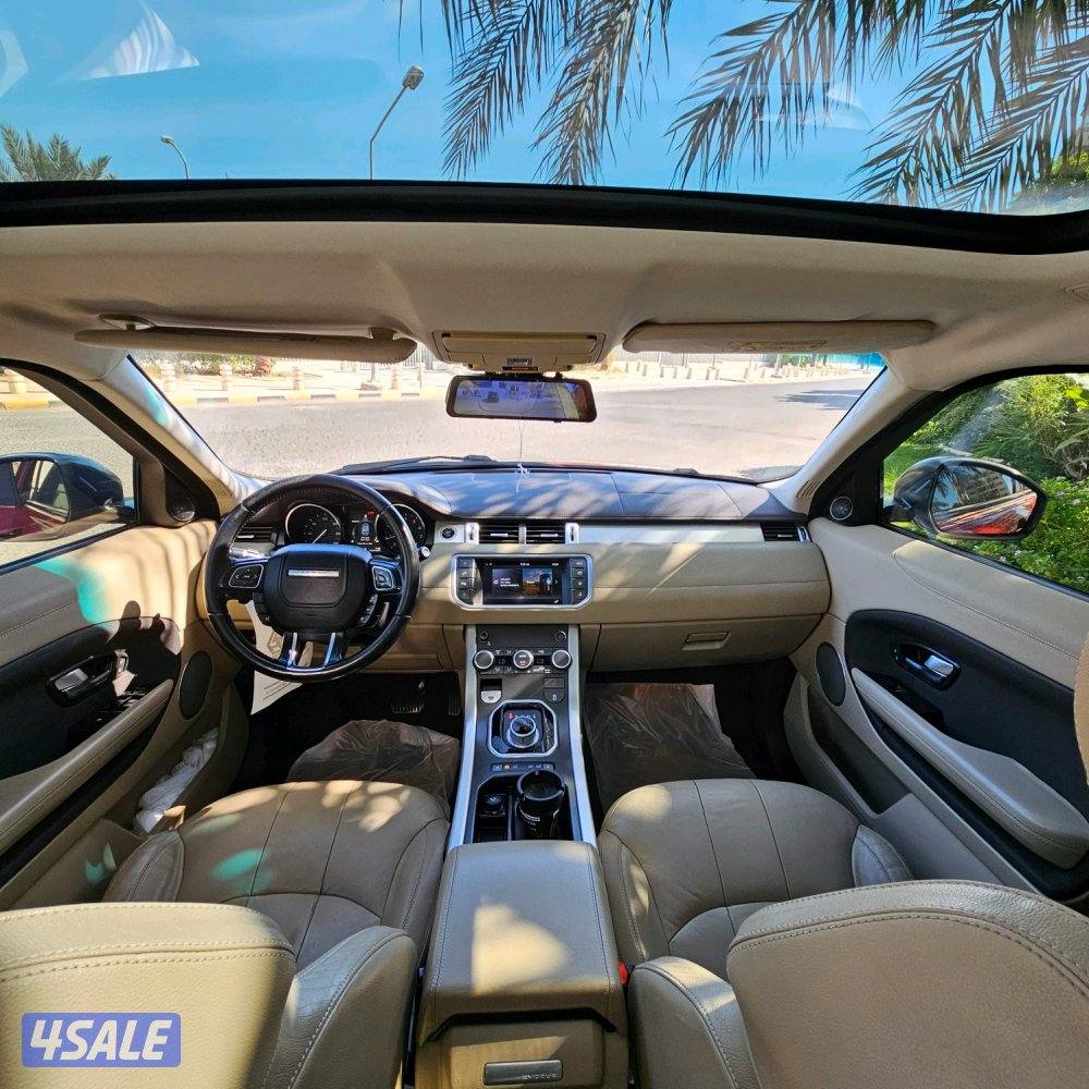 Rang Rover Evoque 2016 صبغ الوكالة9