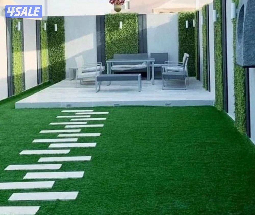 تنسيق حدائق تركيب ثيل طبيعي وصناعي وسياج بأفضل سعر5