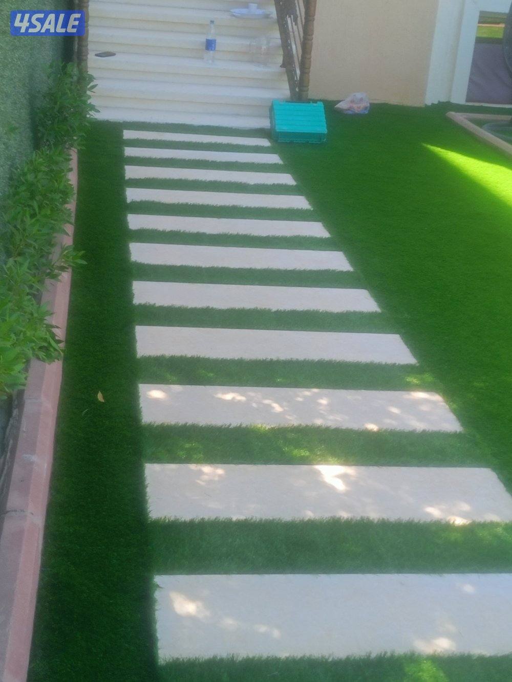 تنسيق حدائق تركيب ثيل طبيعي وصناعي وسياج بأفضل سعر8