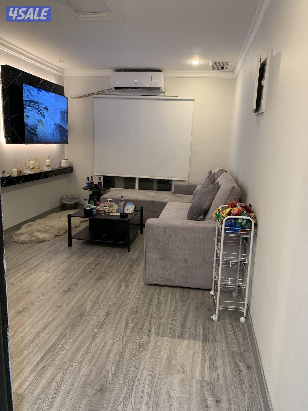 شقق للايجار خلو غرفة وصالة ومطبخ وحمام في حولي تشطيب سوبر لوكس0