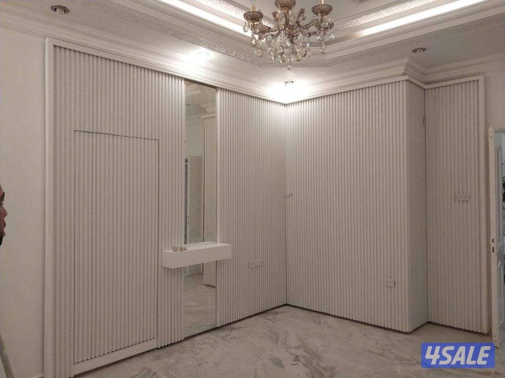 اصباغ وتركيب ورق جدران وتركيب باركيه خشب4