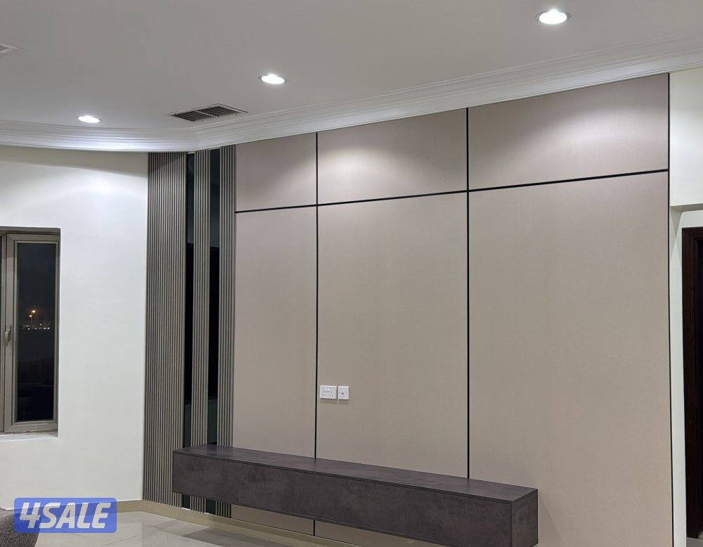 اصباغ وتركيب ورق جدران وتركيب باركيه خشب5