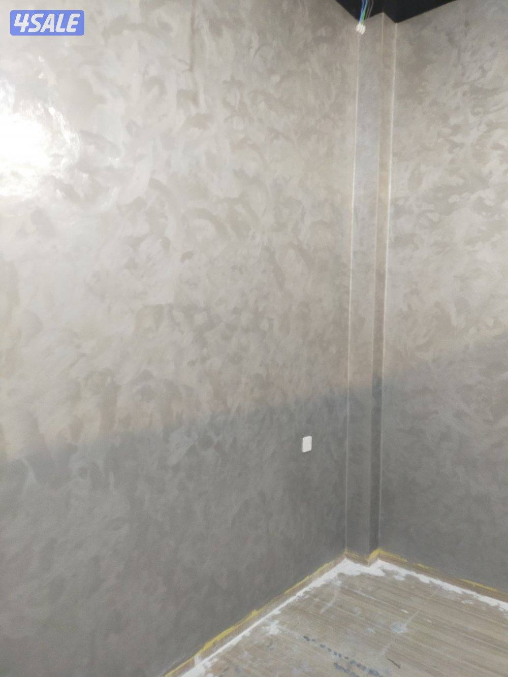 اصباغ وتركيب ورق جدران وتركيب باركيه خشب9