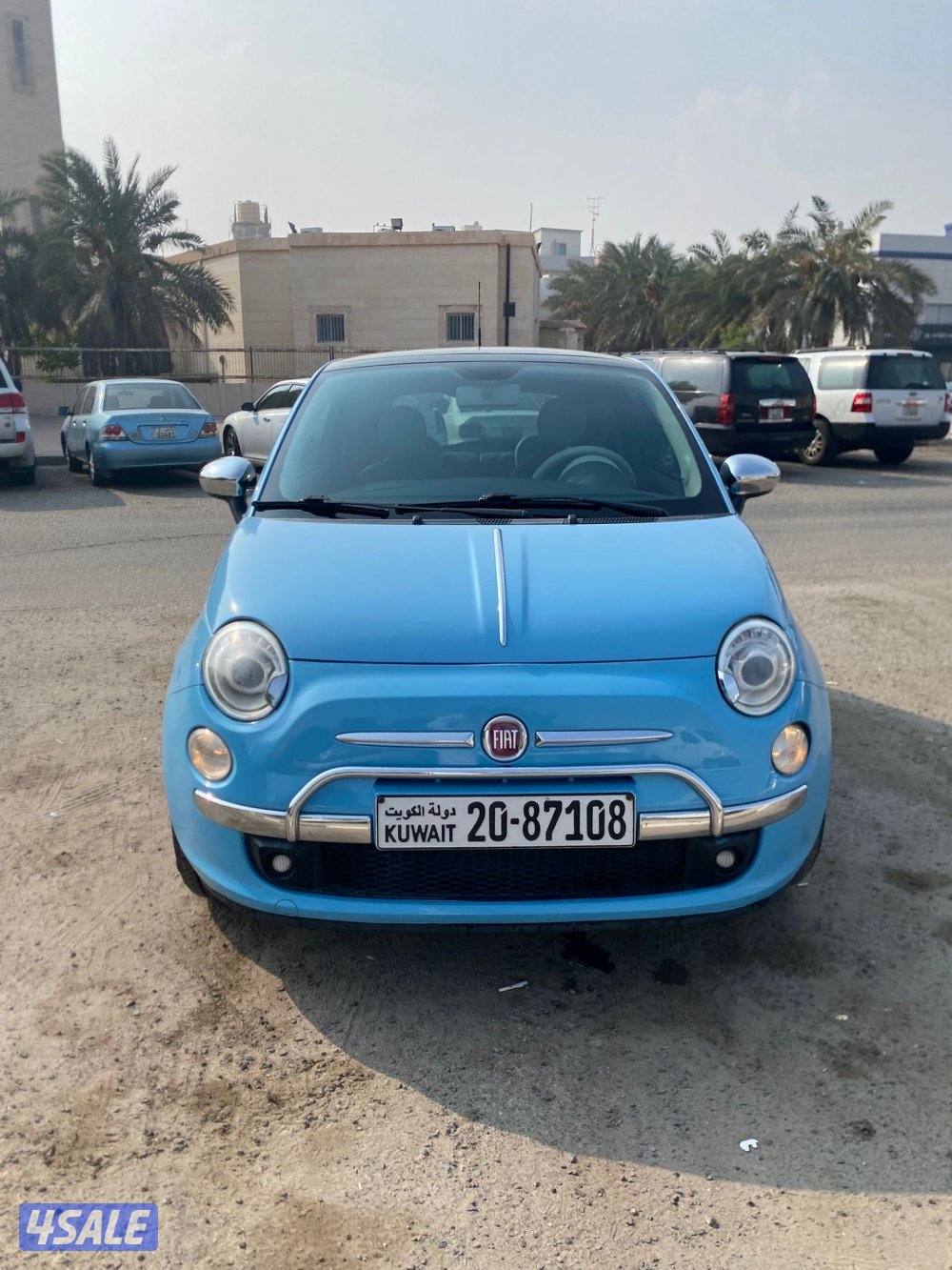 فيات 500 موديل 2012 صبغ الوكالة شرط الفحص قير مكينة شاصي بدي0