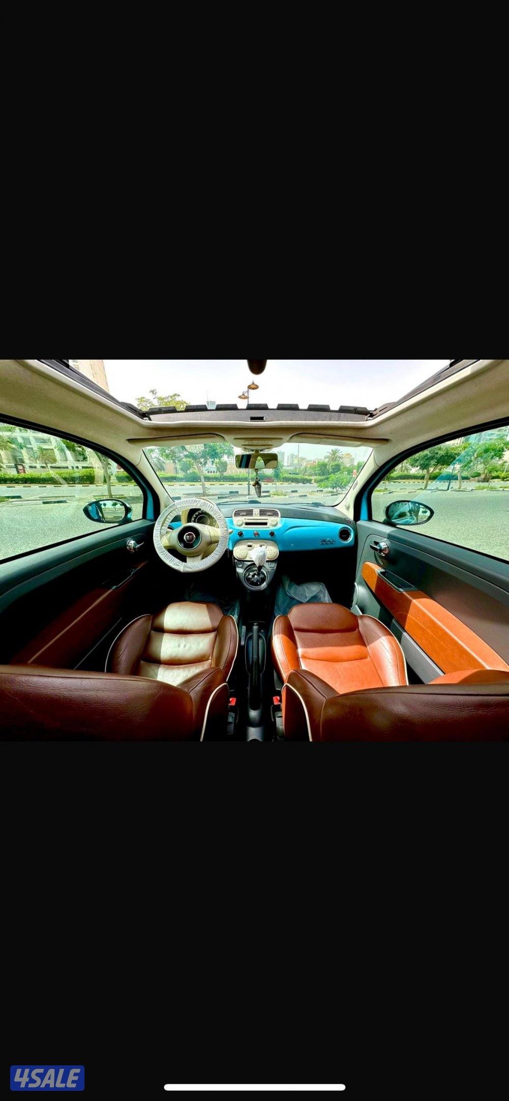 فيات 500 موديل 2012 صبغ الوكالة شرط الفحص قير مكينة شاصي بدي4