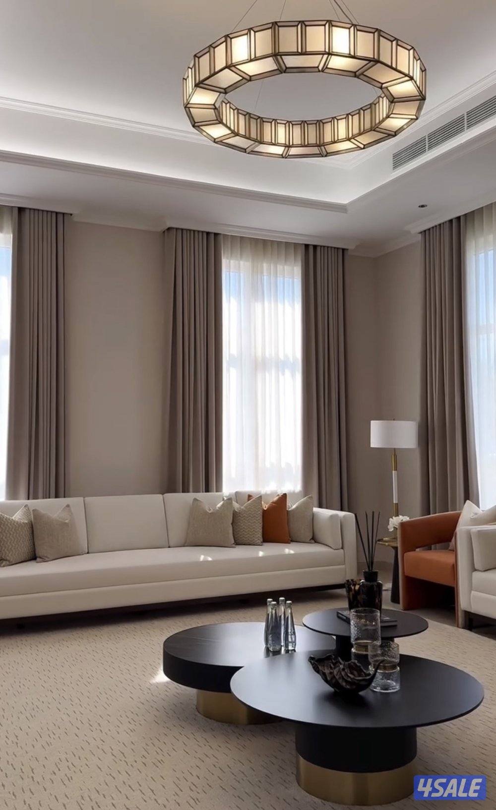 تنجيد ستائر  روال لنن الوايفي تفصيل كنب فك تركيب الستاير8