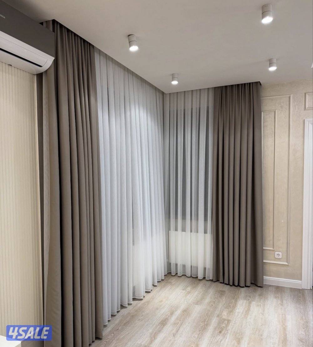 تنجيد ستائر  روال لنن الوايفي تفصيل كنب فك تركيب الستاير10