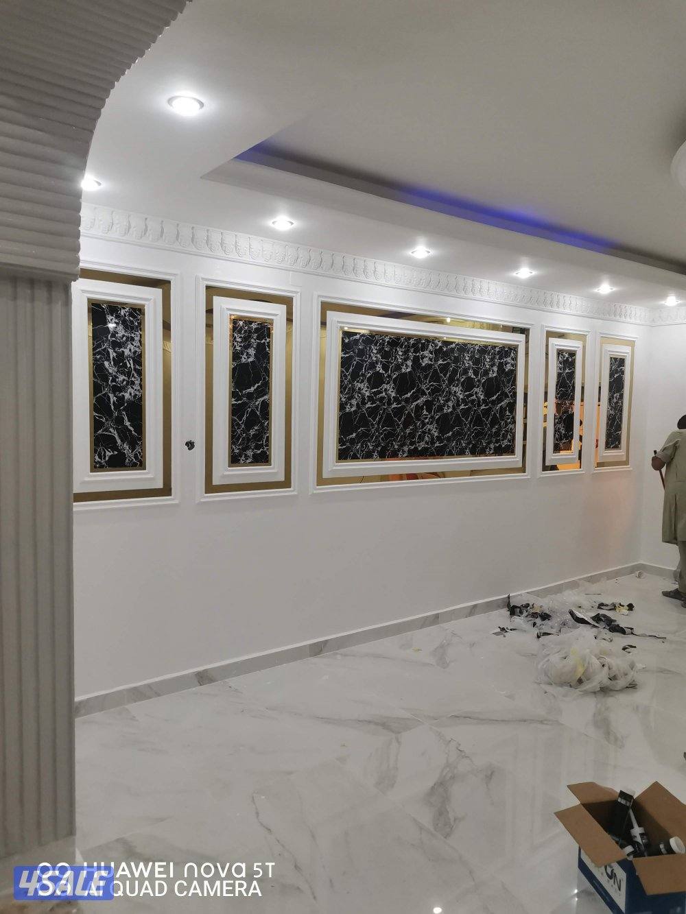 اصباغ وورق جدران6