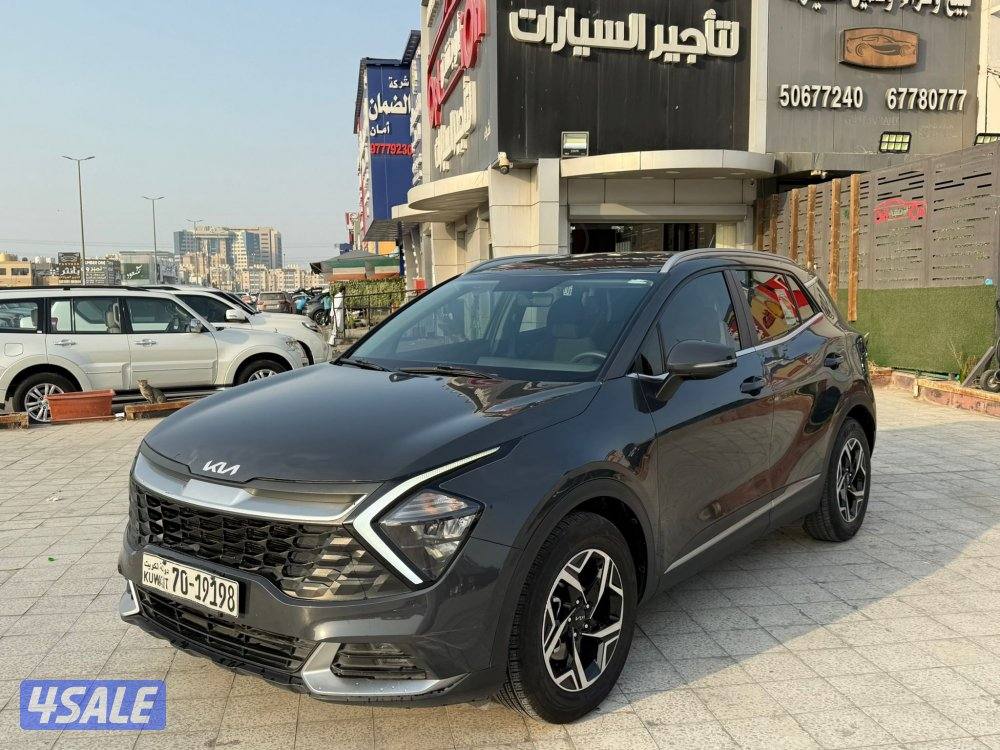 للبيع كيا سبورتاج موديل ٢٠٢٣ عداد ٨٨ شرط الفحص صبغ الوكاله تحت الكفاله0