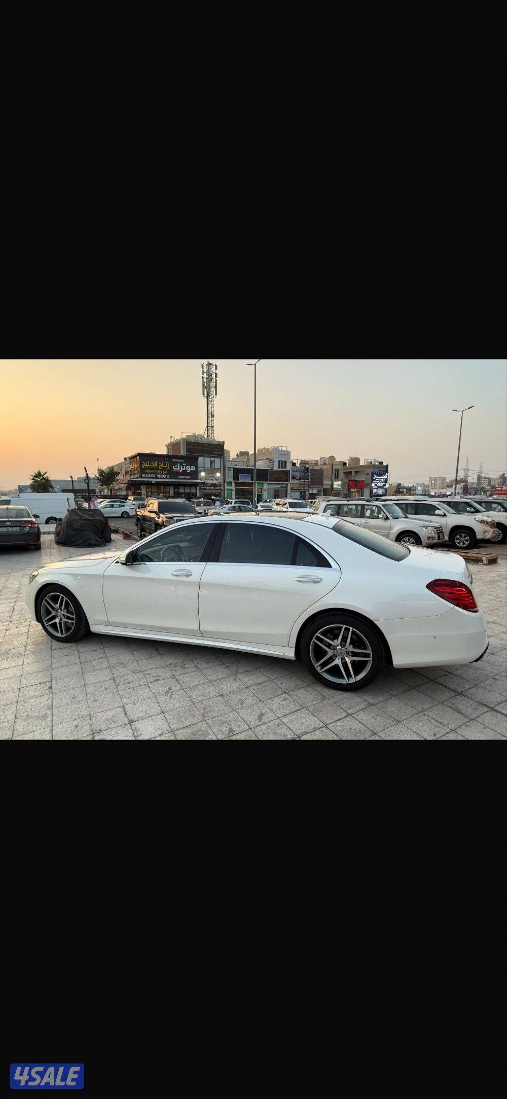 للبيع مرسيدس S400 موديل ٢٠١٦ شرط الفحص عداد ١٣٤ سيرفسوكاله صبغ الوكاله4