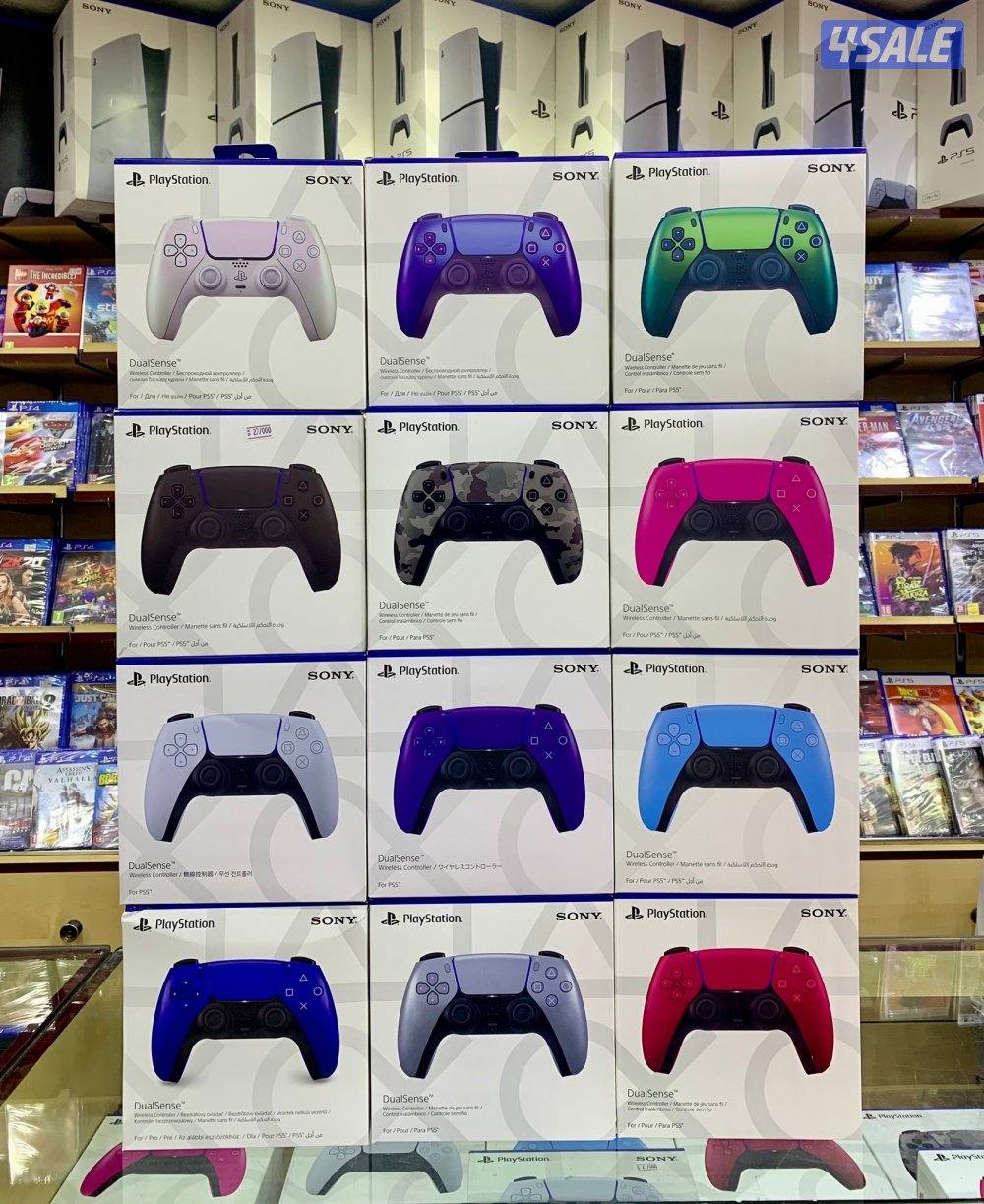 متوفر اجهزة بلايستيشن العاب سوني اجهزة بي سي قيمنق5