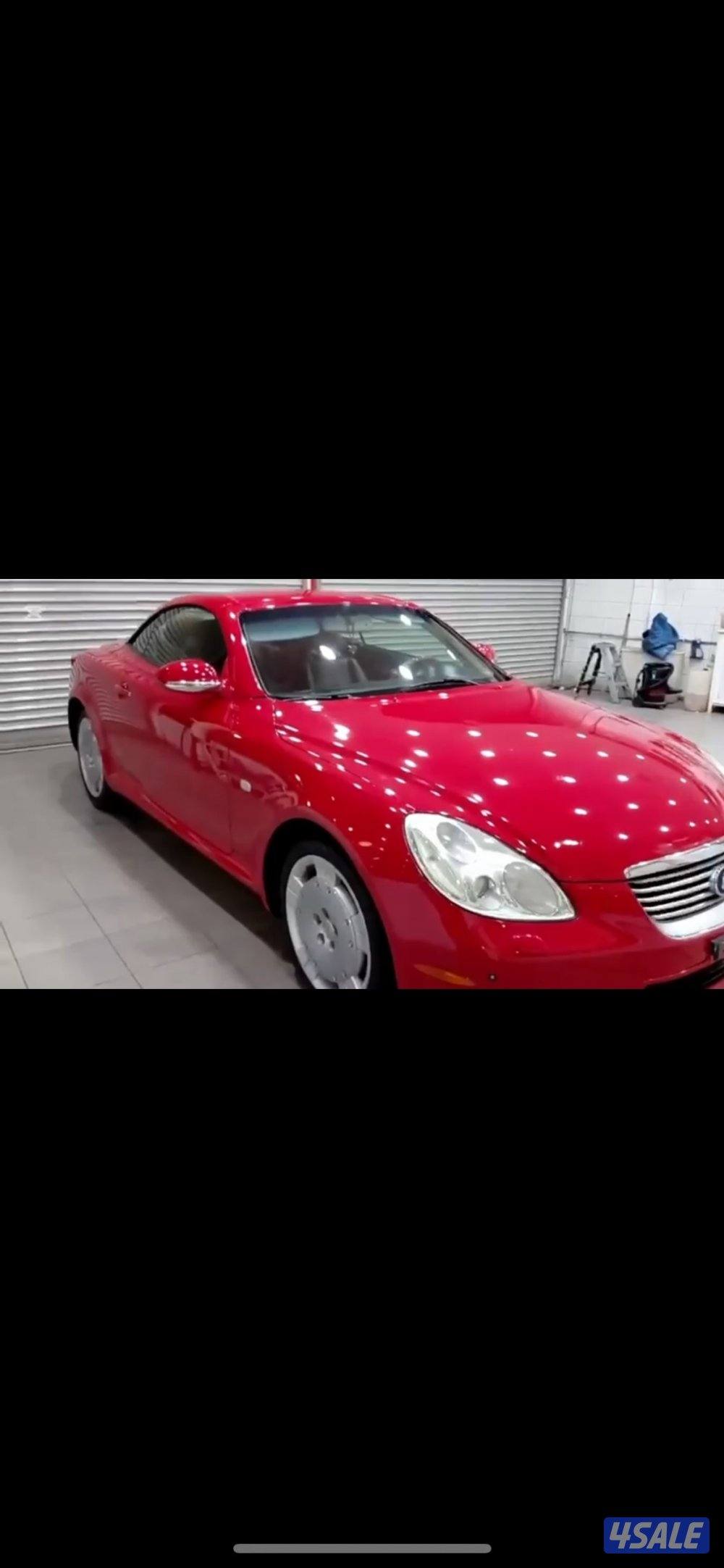 للبيع لكزس sc430 جديدة و نادرة2