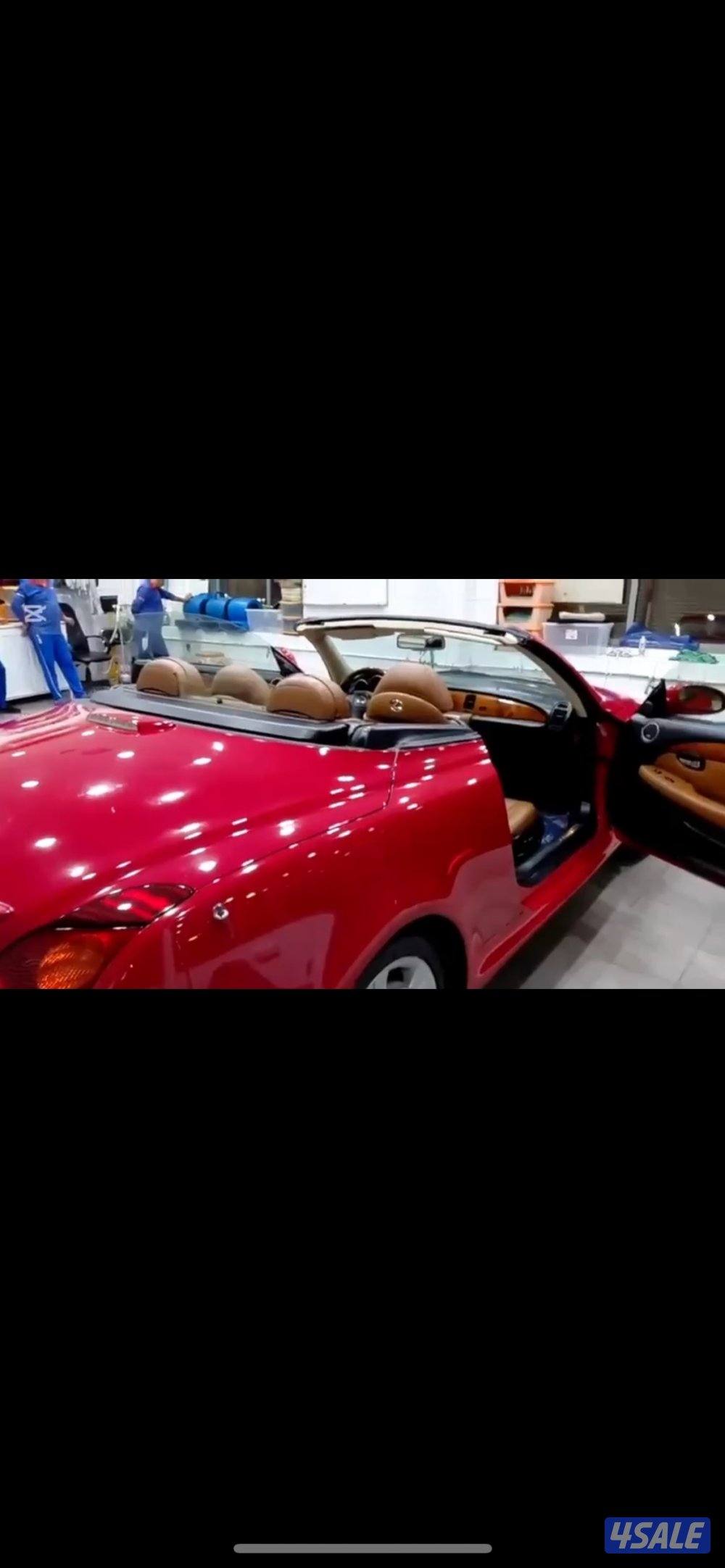 للبيع لكزس sc430 جديدة و نادرة3