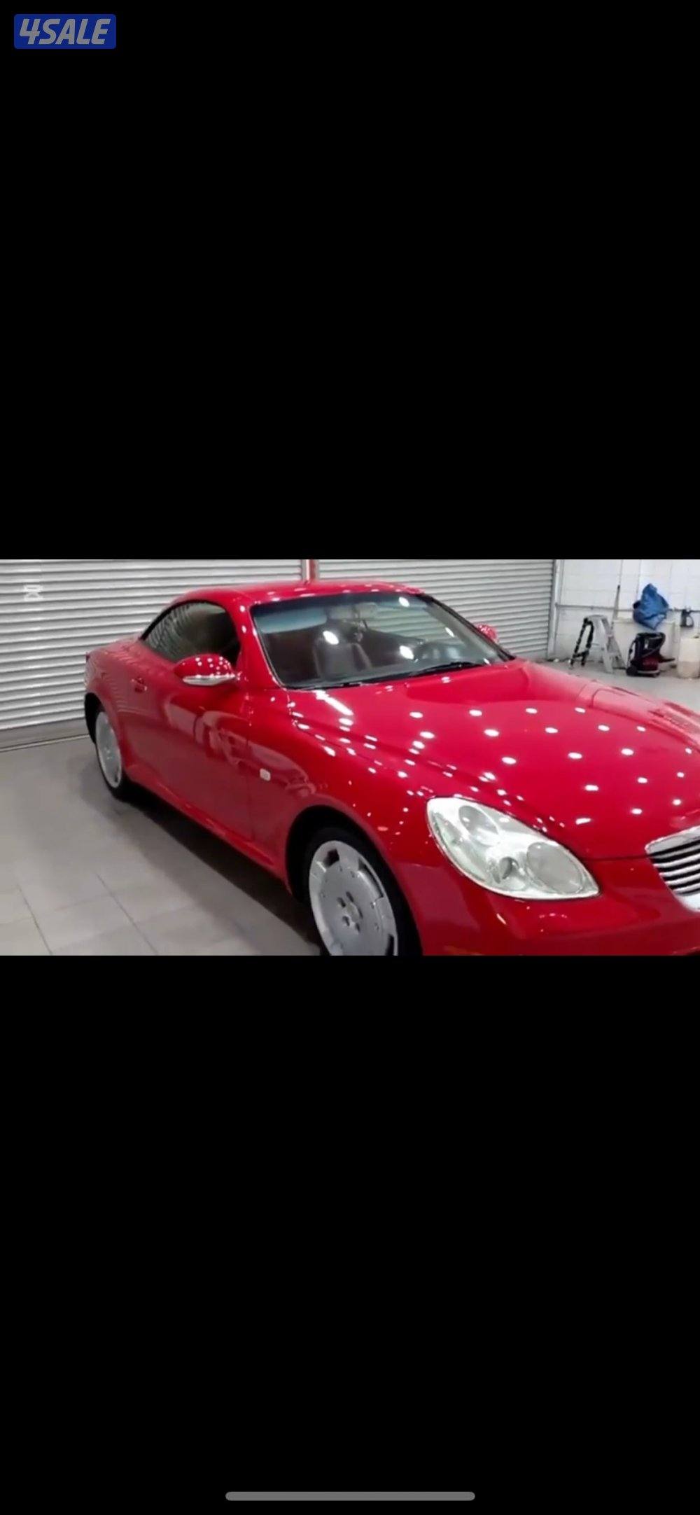 للبيع لكزس sc430 جديدة و نادرة4