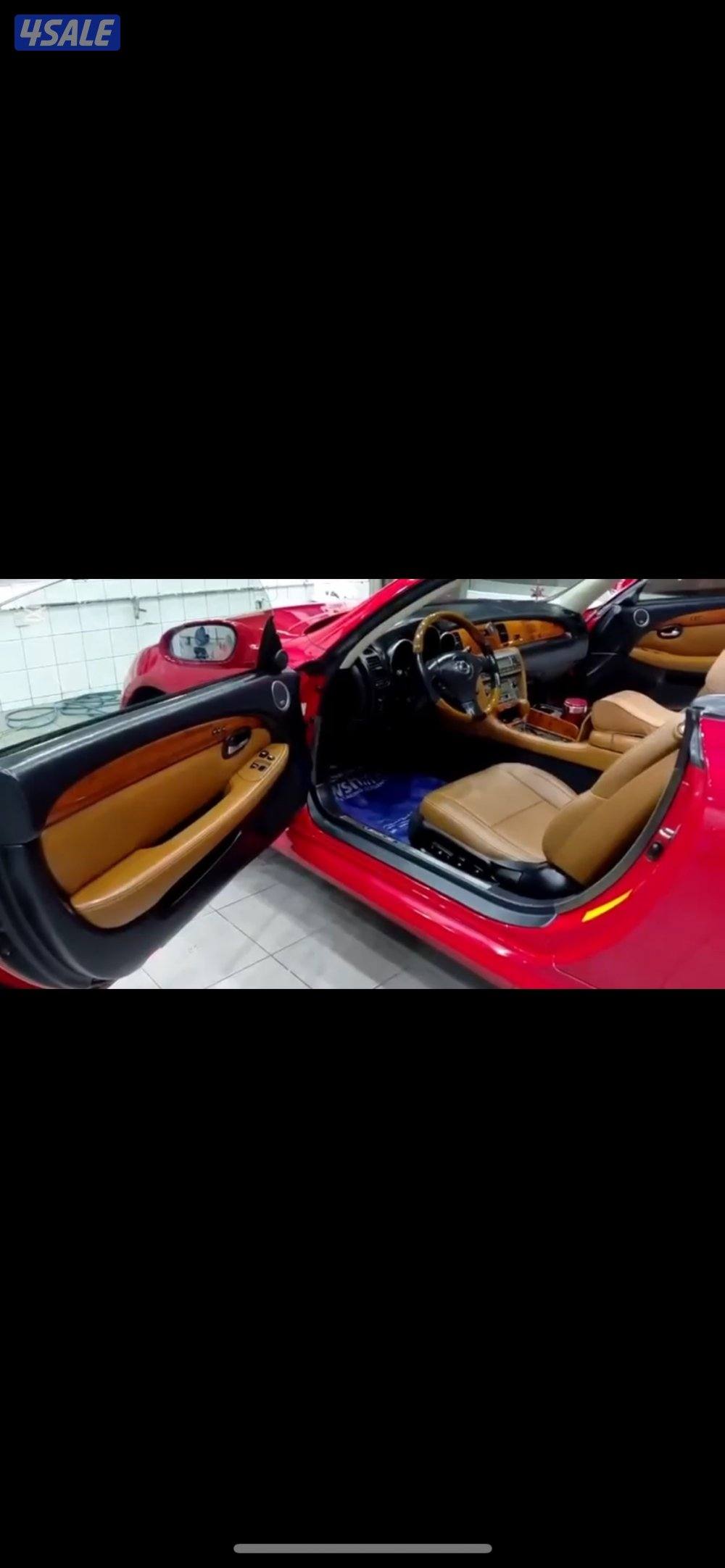 للبيع لكزس sc430 جديدة و نادرة5