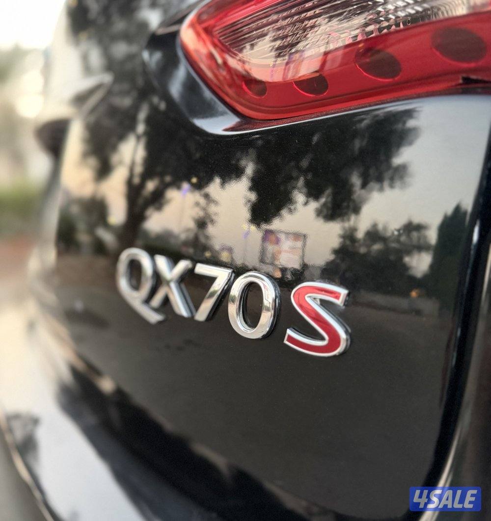 انفينيتي Qx70S ٢٠١٥ عداد ٨٠ الف اعلى فئة صبغ الوكالة4