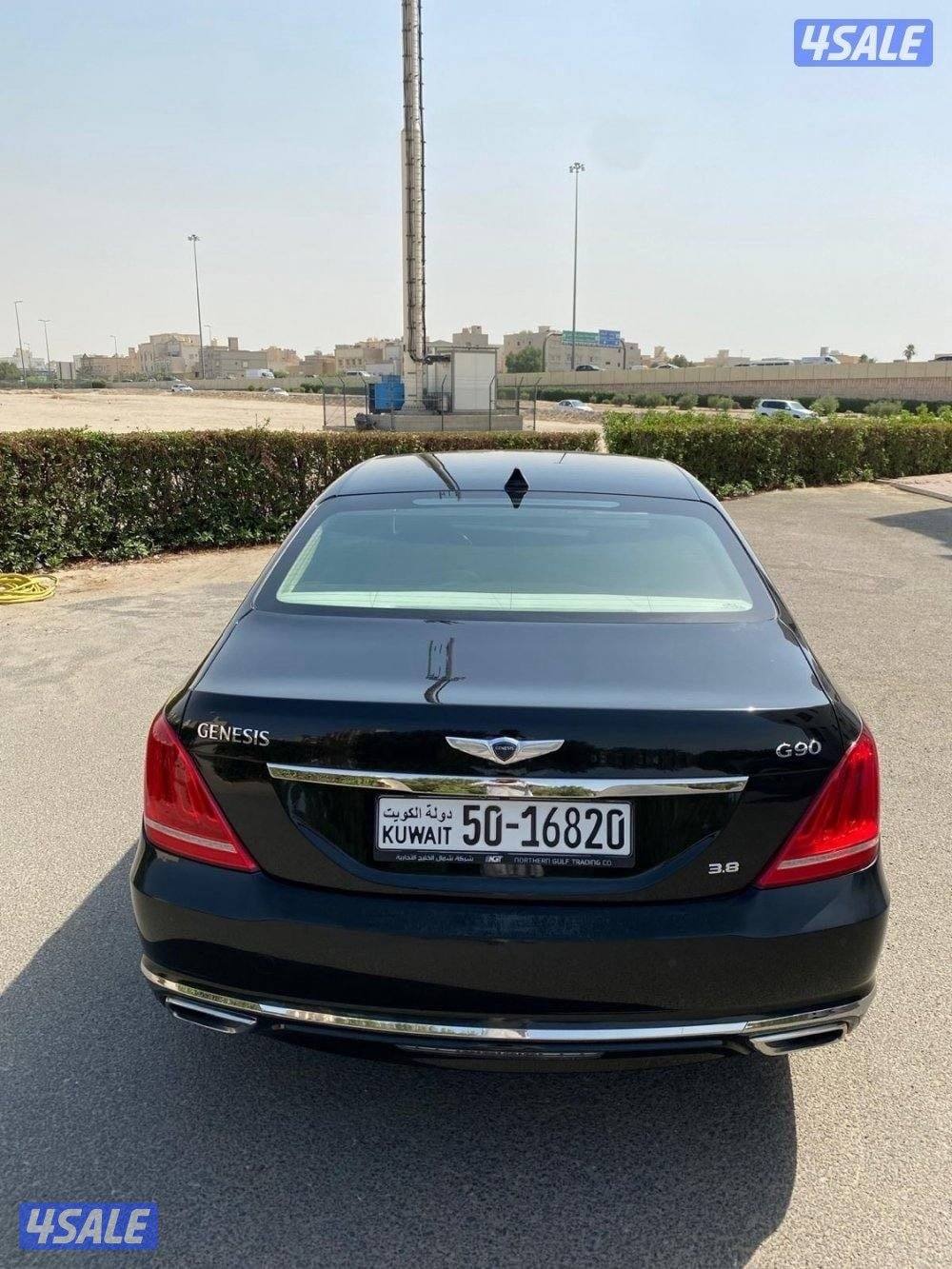 للبيع جينسيس G90 موديل ٢٠١٧ ماشي ١١٨ ألف ٦ سيلندر صبغ وكالة1