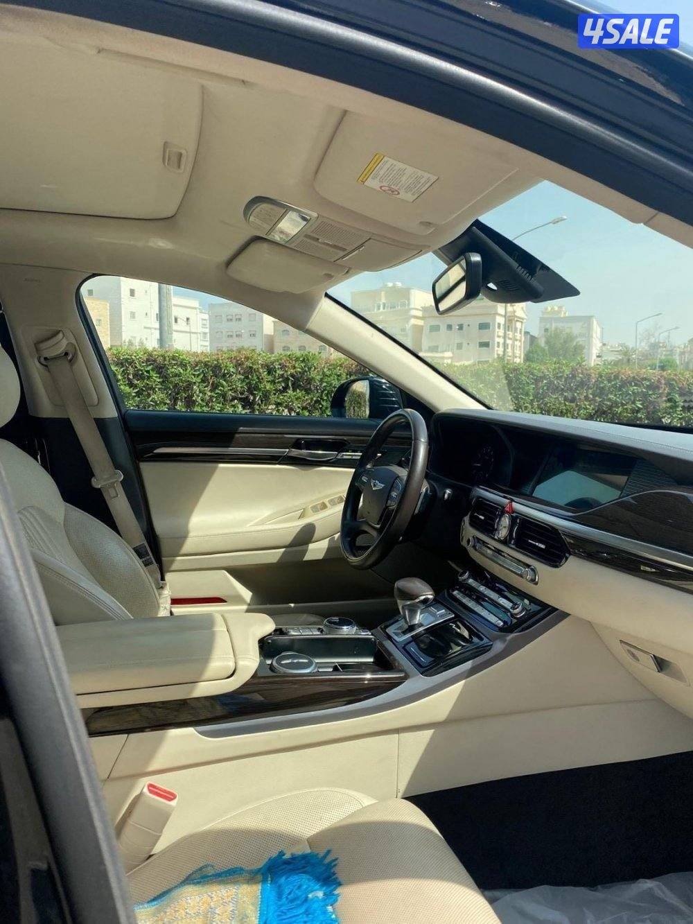 للبيع جينسيس G90 موديل ٢٠١٧ ماشي ١١٨ ألف ٦ سيلندر صبغ وكالة4