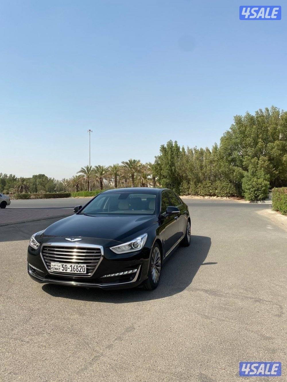 للبيع جينسيس G90 موديل ٢٠١٧ ماشي ١١٨ ألف ٦ سيلندر صبغ وكالة6