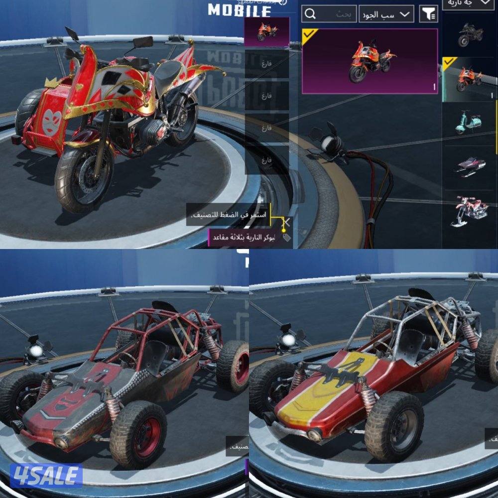 حسابات ببجي منوعه ~ سكنات وبسعر رخيص🎽🦁1