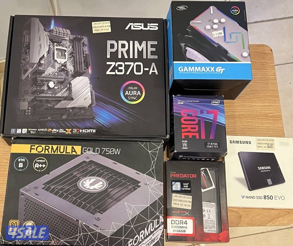 للبيع ست اب gaming pc كمبيوتر العاب كامل1