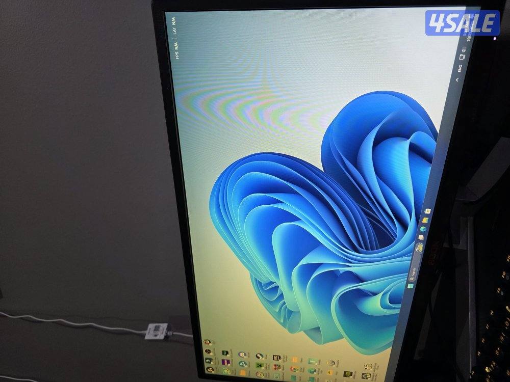 gaming monitor agon للبيع شاشة قيمنق مستعمله نظيفه خاليه من المشاكل0