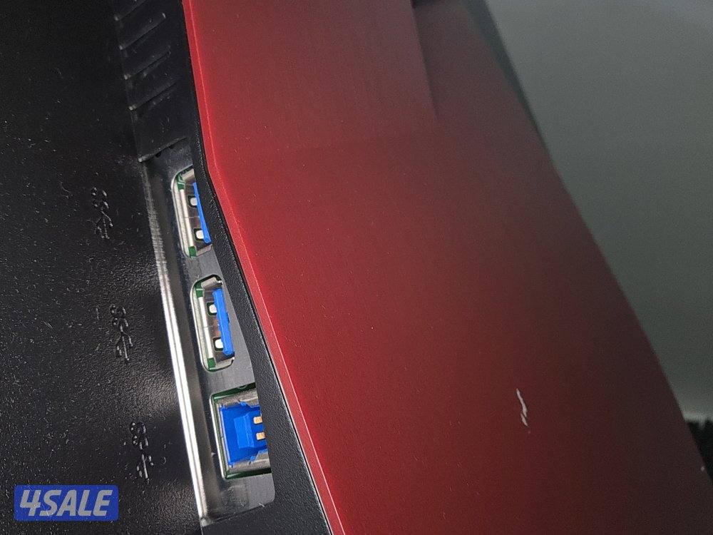 gaming monitor agon للبيع شاشة قيمنق مستعمله نظيفه خاليه من المشاكل3