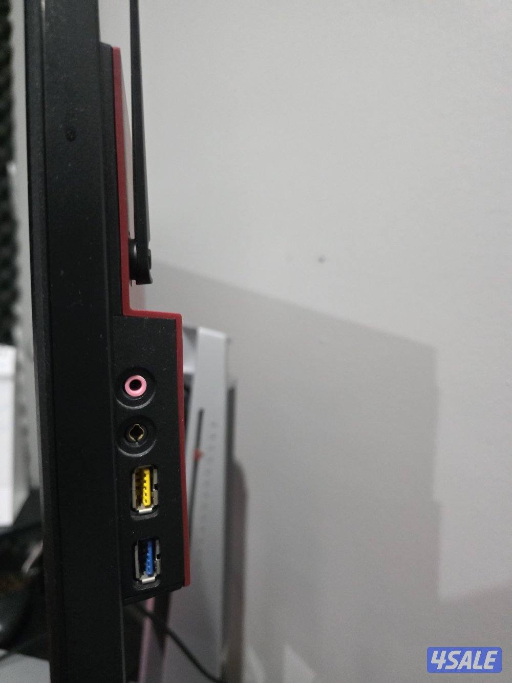 gaming monitor agon للبيع شاشة قيمنق مستعمله نظيفه خاليه من المشاكل4