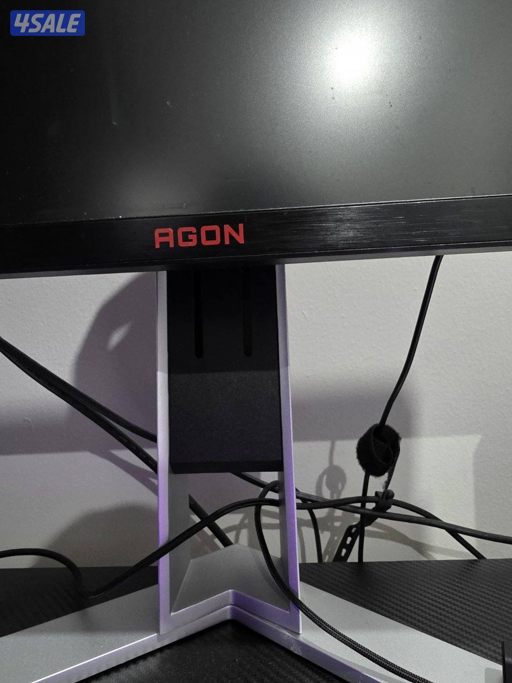 gaming monitor agon للبيع شاشة قيمنق مستعمله نظيفه خاليه من المشاكل5