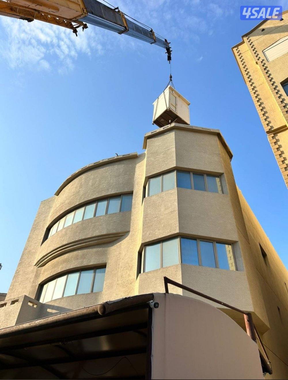 كرين نقل الشاليهات والمعدات ومكائن الديزل1