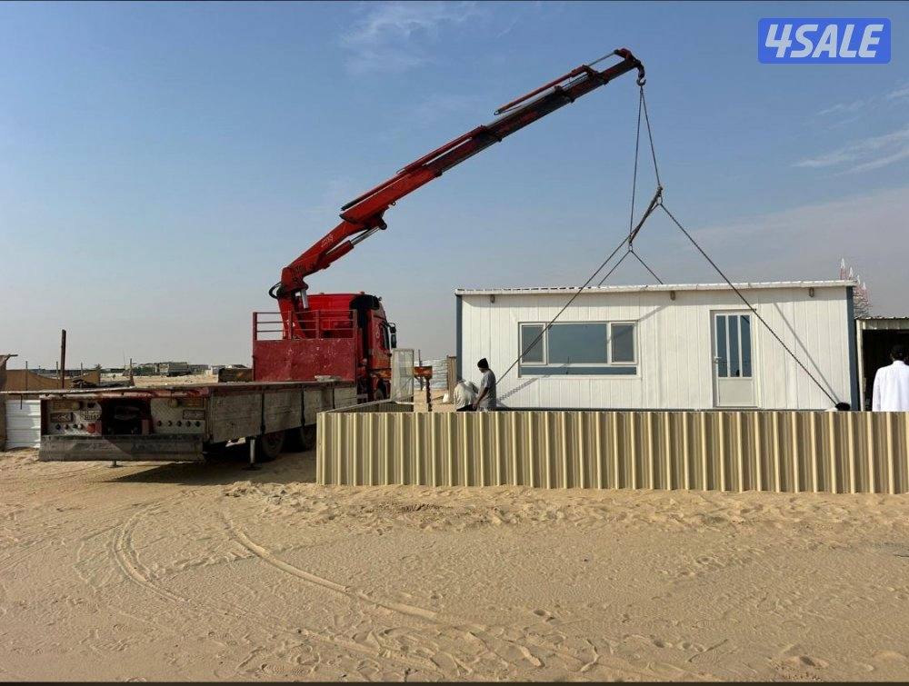 كرين نقل الشاليهات والمعدات ومكائن الديزل2