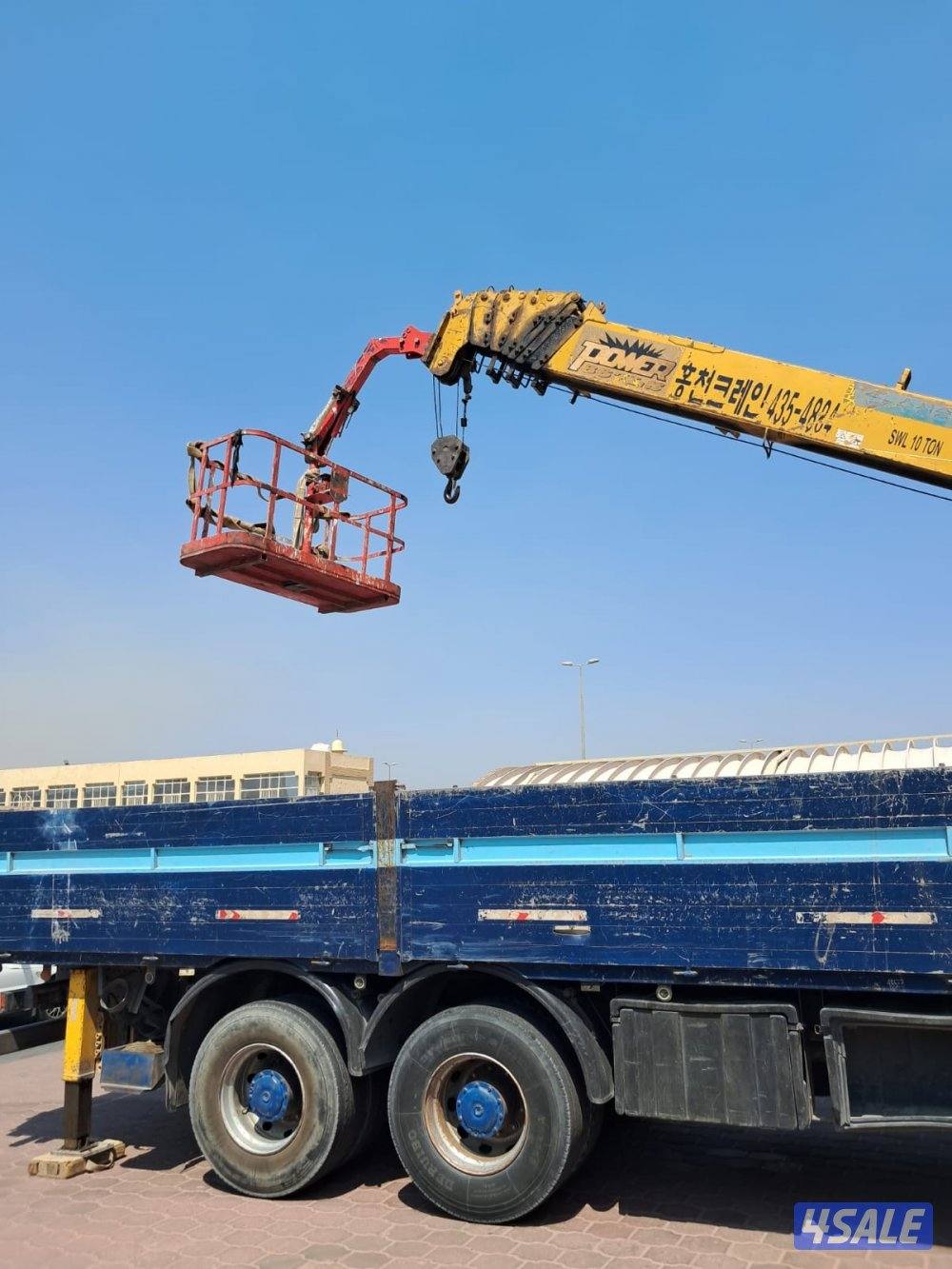 كرين نقل الشاليهات والمعدات ومكائن الديزل8