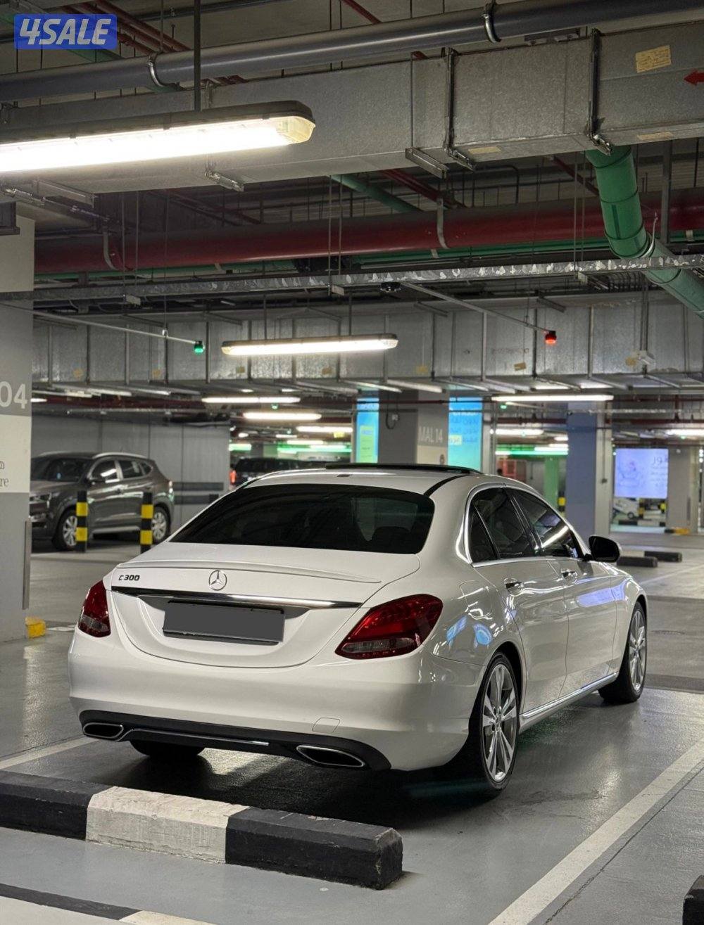 مرسيدس c300 شرط الفحص 2018 الموتر نضيف ومو محتاج شي باذن الله3