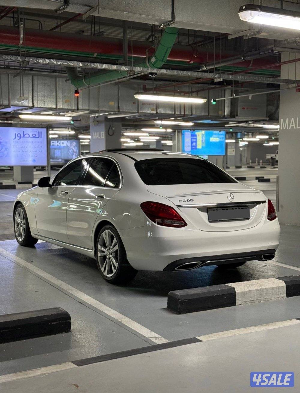 مرسيدس c300 شرط الفحص 2018 الموتر نضيف ومو محتاج شي باذن الله2