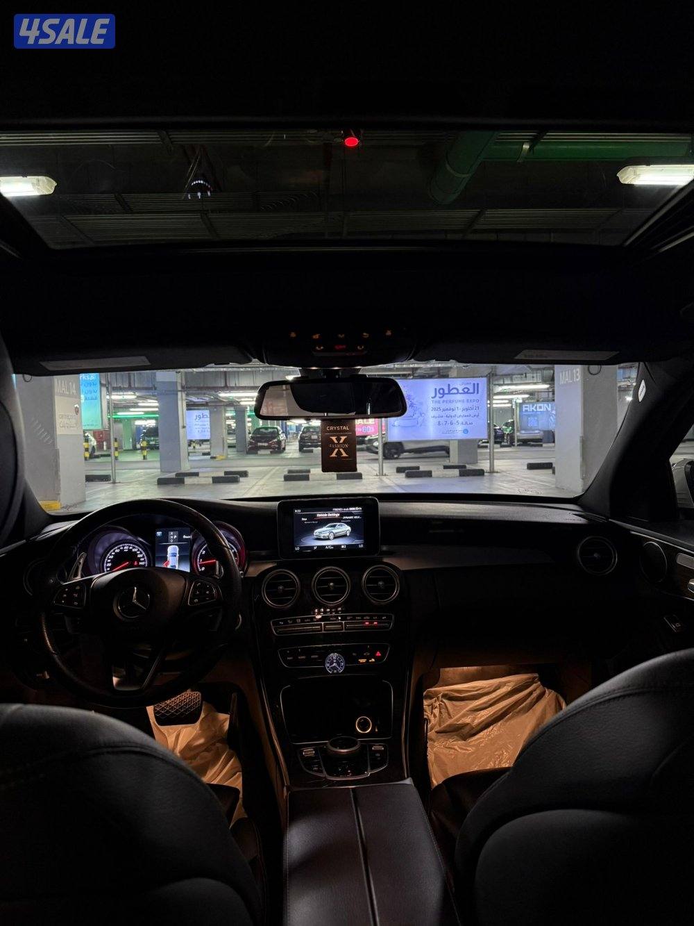 مرسيدس c300 شرط الفحص 2018 الموتر نضيف ومو محتاج شي باذن الله5