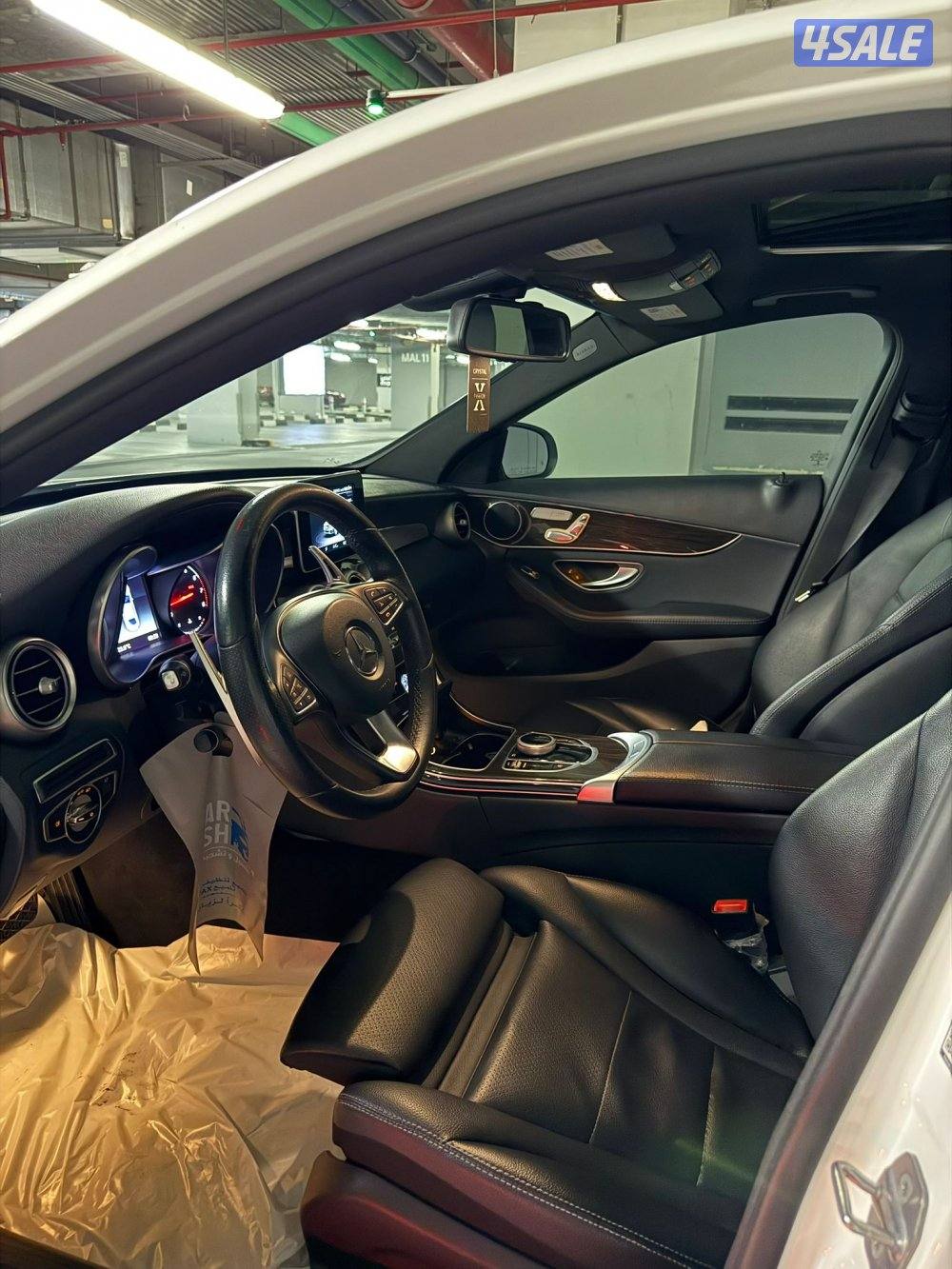 مرسيدس c300 شرط الفحص 2018 الموتر نضيف ومو محتاج شي باذن الله6