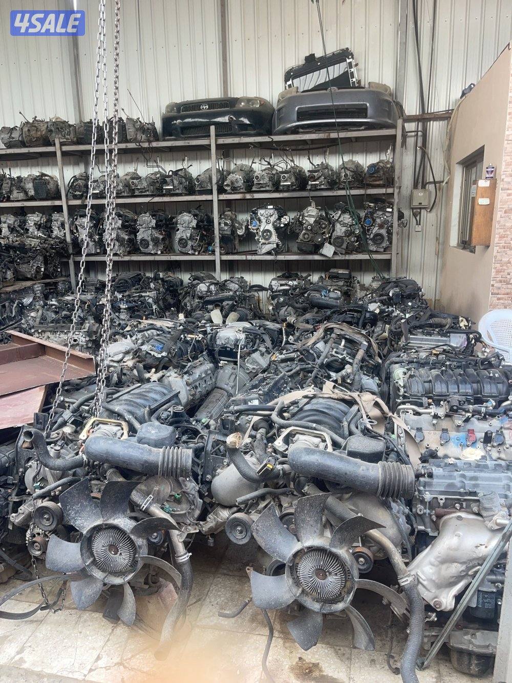 وارد اليابان مكاين و جيرات سكراب سالمي لندكروزر وبرادو جميع أنواع1