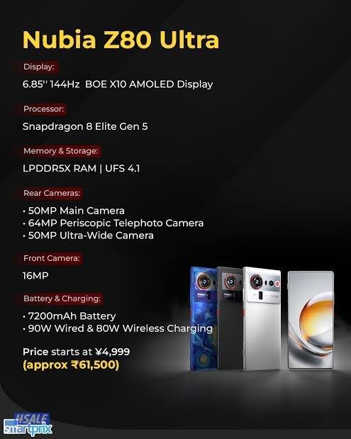 نوبيا 80 الترا الجديد 1 تيرا1