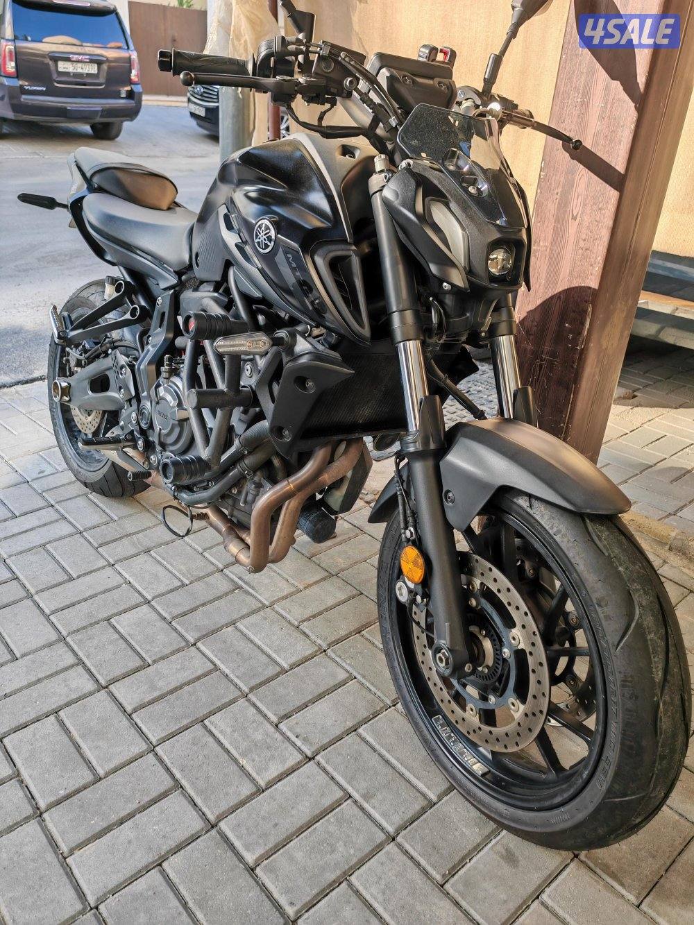 للبيع سيكل ياماها MT07 موديل 2023 ماشي 66000