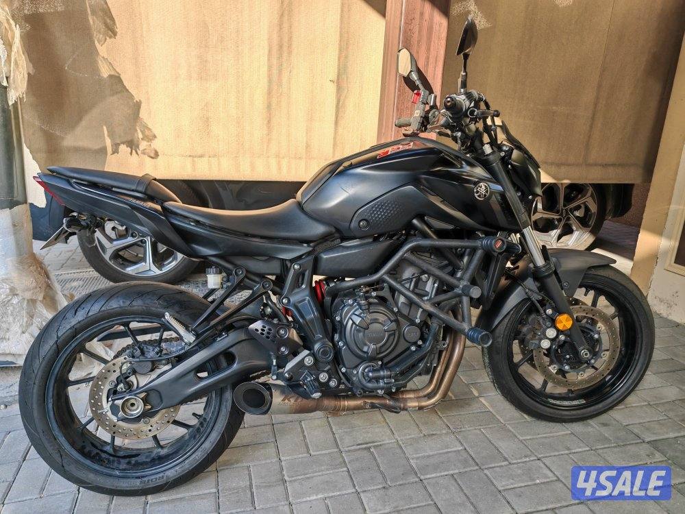 للبيع سيكل ياماها MT07 موديل 2023 ماشي 66001