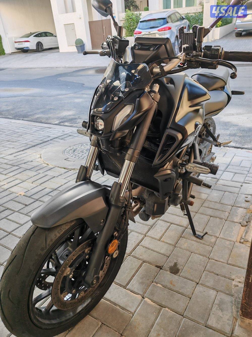 للبيع سيكل ياماها MT07 موديل 2023 ماشي 66002