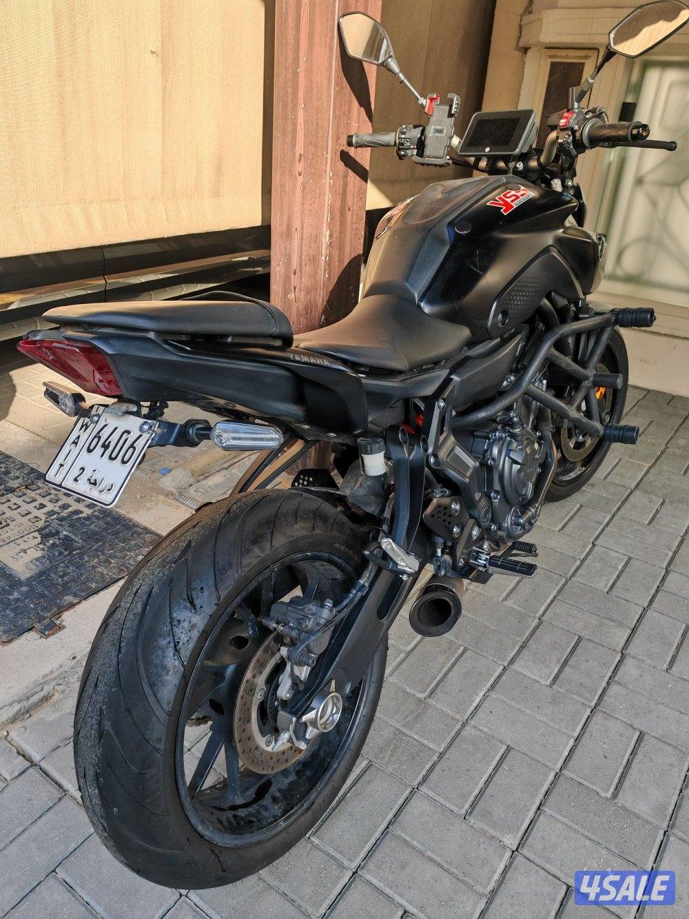 للبيع سيكل ياماها MT07 موديل 2023 ماشي 66003