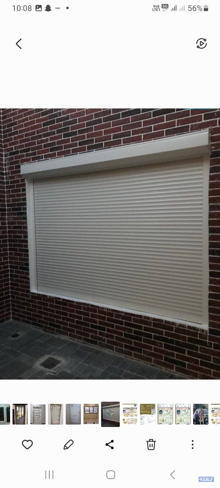 ابواب شبابيك شتر المنيوم تصليح المنيوم فورى بالمنزل احمد باكستاني0