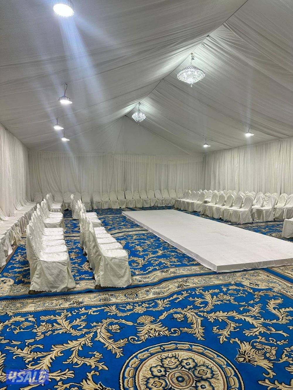 تاجير كراسي كنفات خيم زينة افراح خدمة ضيافه رجالي9