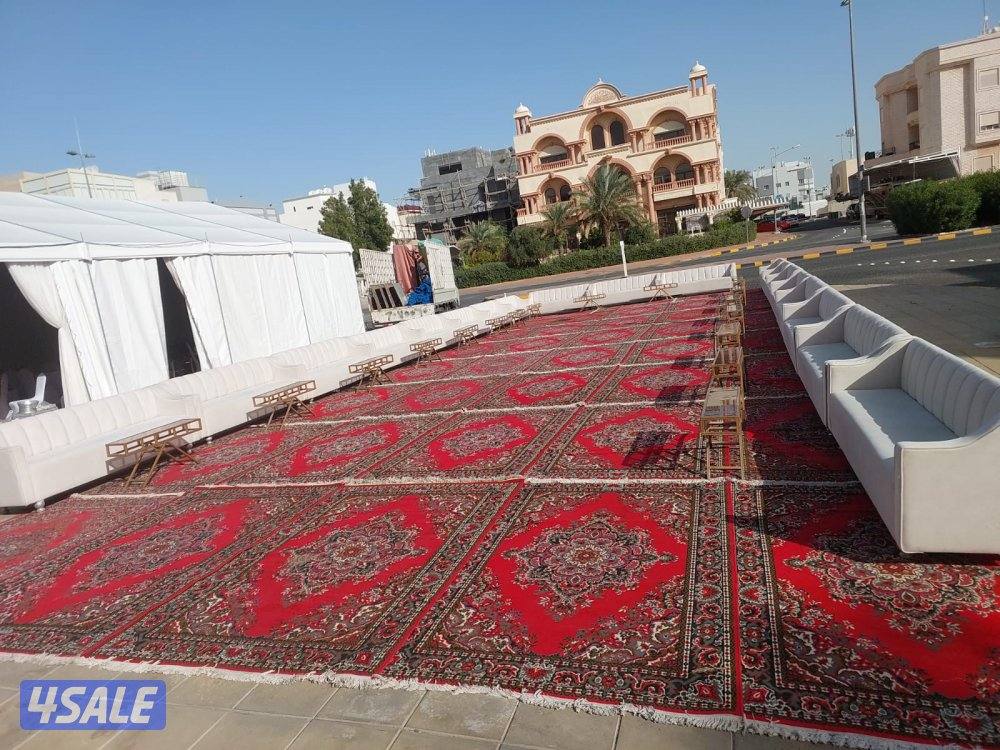 تاجير كراسي كنفات خيم زينة افراح خدمة ضيافه رجالي14